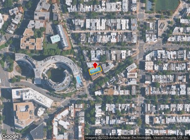  1919 19Th St Nw, Washington, DC Parcel Map