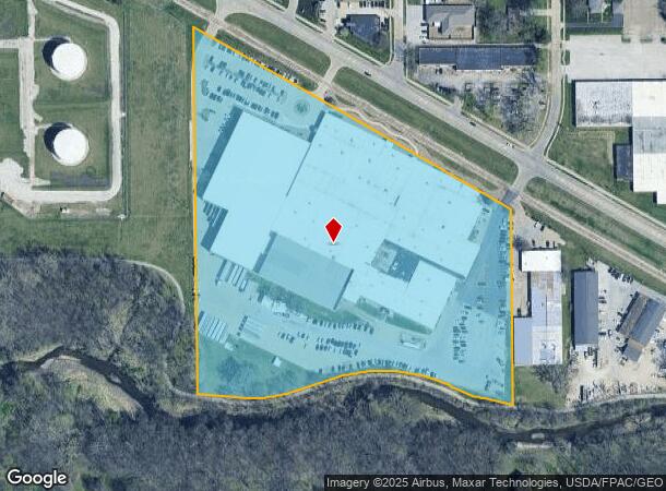 8040 University Blvd, Clive, IA Parcel Map
