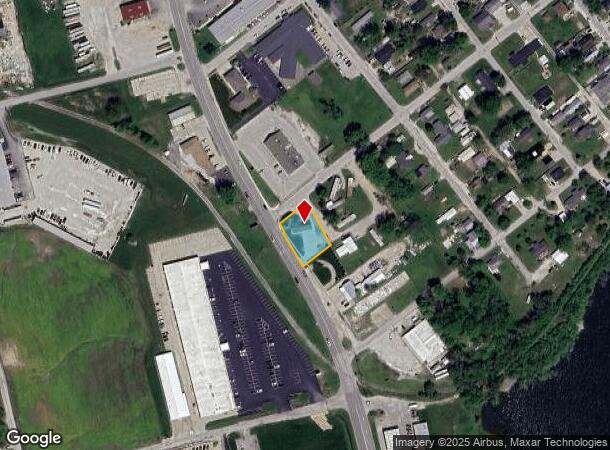 1700 Willow St, Vincennes, IN Parcel Map