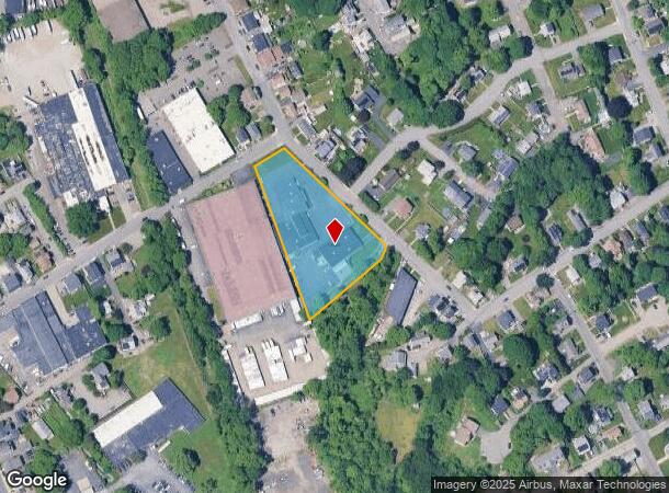  1 Bryant St, Woburn, MA Parcel Map