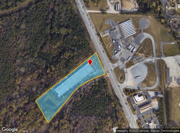 1538 E Williams St, Apex, NC Parcel Map