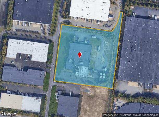  130 Fieldcrest Ave, Edison, NJ Parcel Map