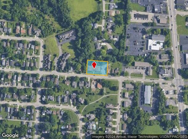  1241 Devon Ave, Dayton, OH Parcel Map