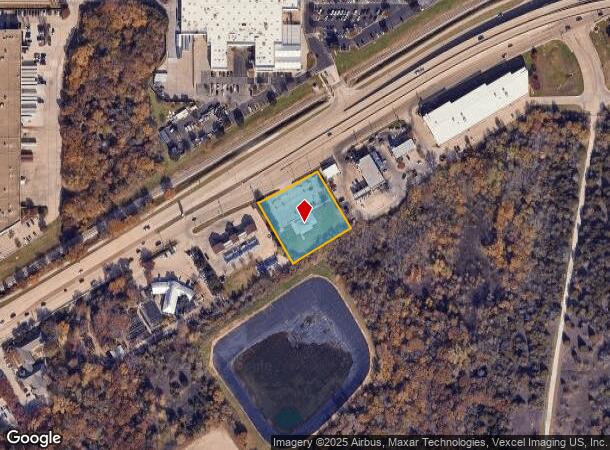 2151 E Ira Woods Ave, Grapevine, TX Parcel Map