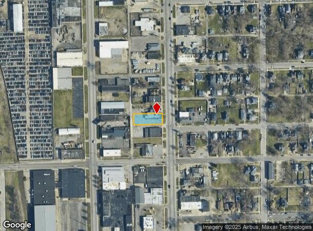 1817 S Michigan St, South Bend, IN Parcel Map
