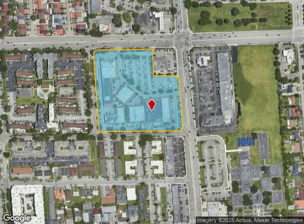  10720 W Flagler St, Miami, FL Parcel Map