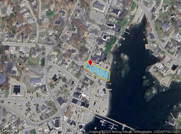 41 Townsend Ave, Boothbay Harbor, ME Parcel Map