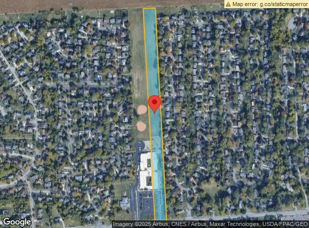  7720 Erie St, Sylvania, OH Parcel Map