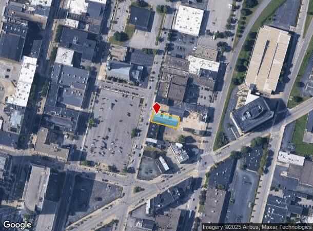 455 Ellicott St, Buffalo, NY Parcel Map