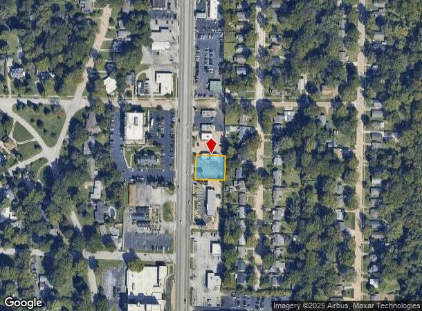  1128 S Glenstone Ave, Springfield, MO Parcel Map