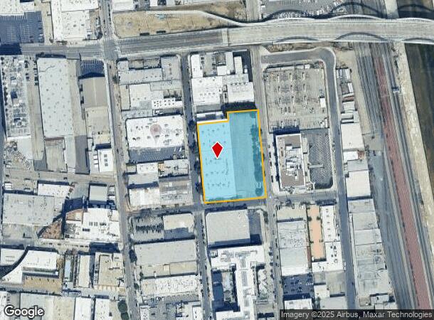  623 S Santa Fe Ave, Los Angeles, CA Parcel Map