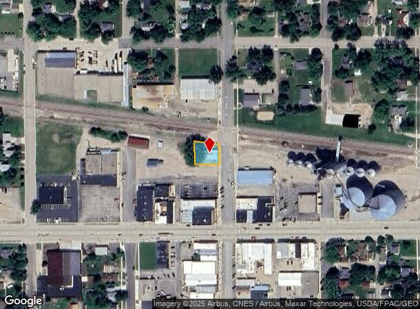  112 N 9Th St, Olivia, MN Parcel Map