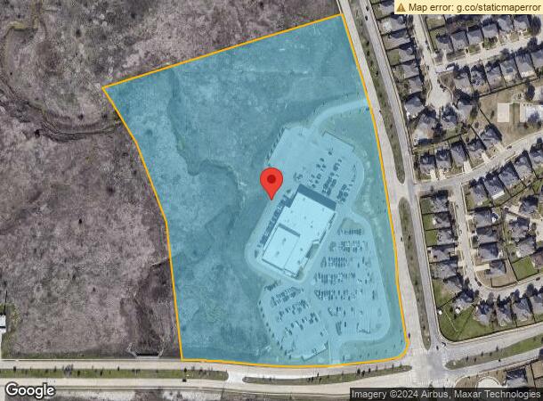  5400 W Risinger Rd, Fort Worth, TX Parcel Map