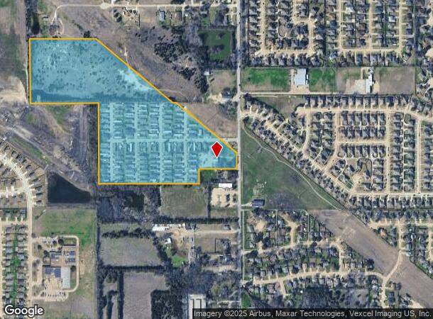 1511 S Hampton Rd, Desoto, TX Parcel Map