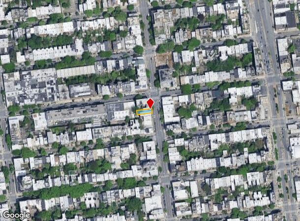  1011 Manhattan Ave, Brooklyn, NY Parcel Map