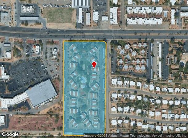6442 E Golf Links Rd, Tucson, AZ Parcel Map