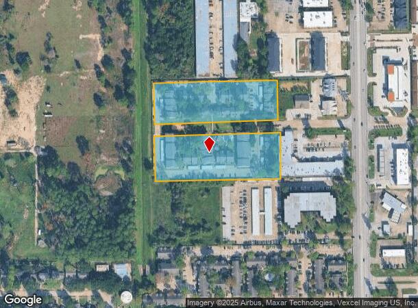 11111 Saathoff Dr, Cypress, TX Parcel Map