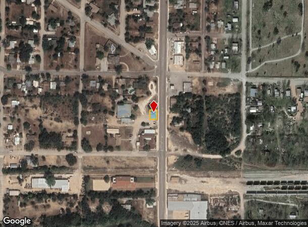  611 N Bridge St, Brady, TX Parcel Map