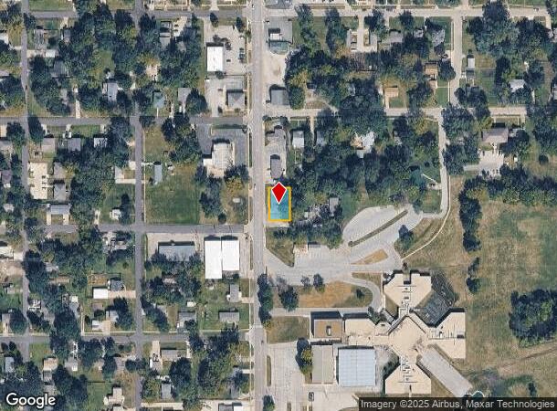 208 S Webster St, Spring Hill, KS Parcel Map