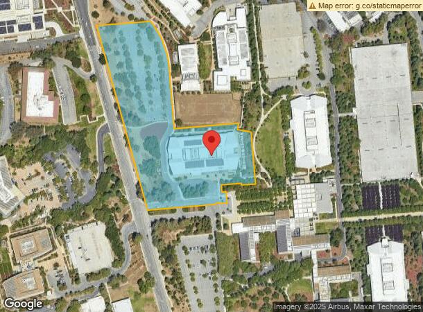  3421 Hillview Ave, Palo Alto, CA Parcel Map