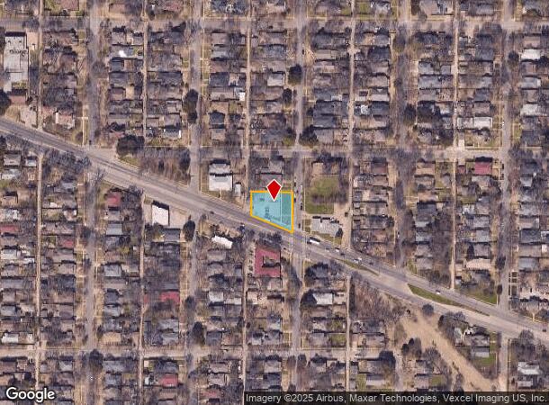  115 S Edgefield Ave, Dallas, TX Parcel Map