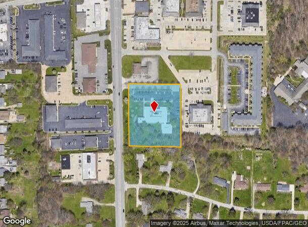  2785 Som Center Rd, Willoughby Hills, OH Parcel Map