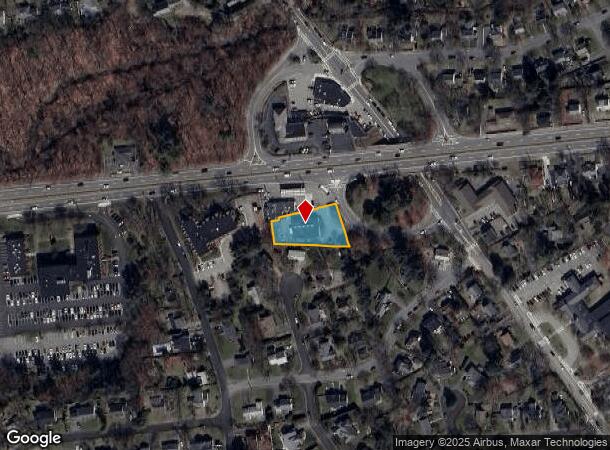  868 Worcester St, Wellesley, MA Parcel Map