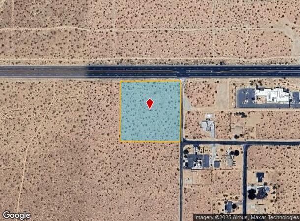  Torres Ave, Joshua Tree, CA Parcel Map