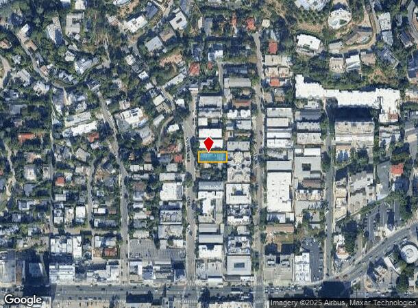  1204 N Clark St, West Hollywood, CA Parcel Map