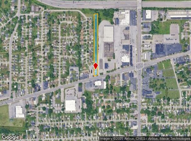 3466 Genesee St, Buffalo, NY Parcel Map