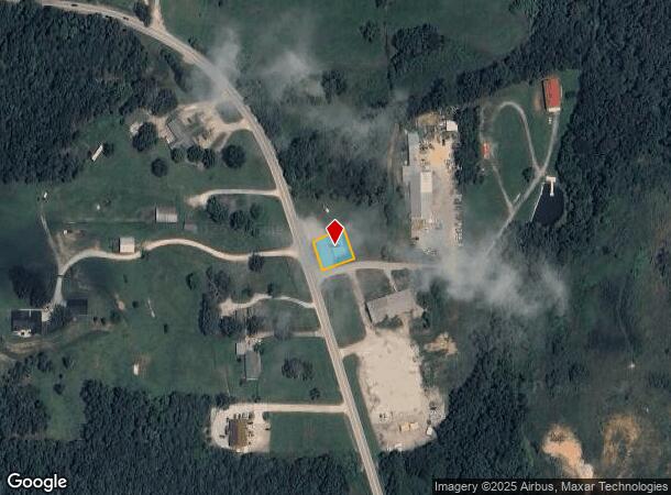 1172 N Gaskill St, Huntsville, AR Parcel Map