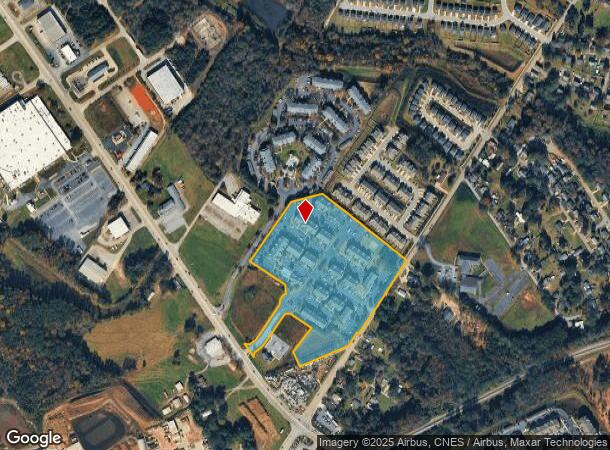 S Buncombe Rd, Greer, SC Parcel Map