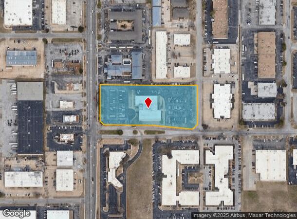  1300 S Meridian Ave, Oklahoma City, OK Parcel Map