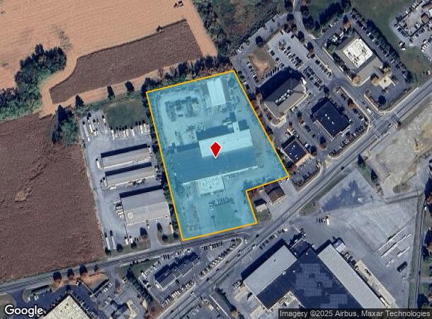 596 W Trout Run Rd, Ephrata, PA Parcel Map