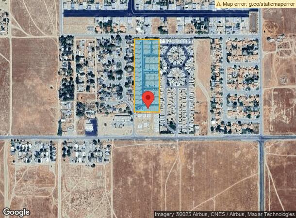  3080 Sedona St, Rosamond, CA Parcel Map