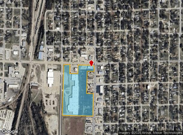 1401 S Santa Fe Ave, Chanute, KS Parcel Map