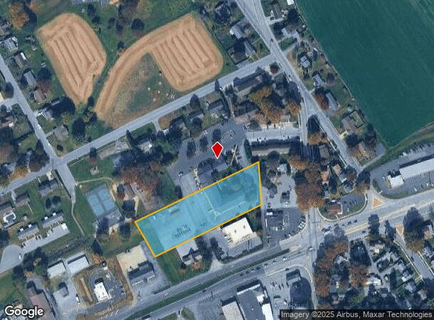  401 N College St, Myerstown, PA Parcel Map