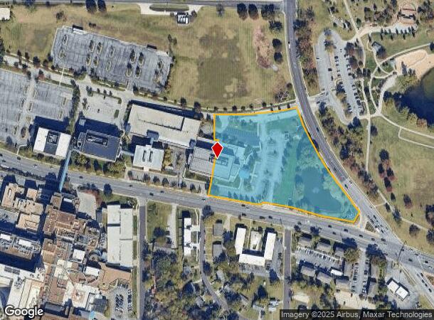 1705 E Broadway, Columbia, MO Parcel Map