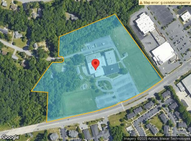  150 W Hartley Dr, High Point, NC Parcel Map