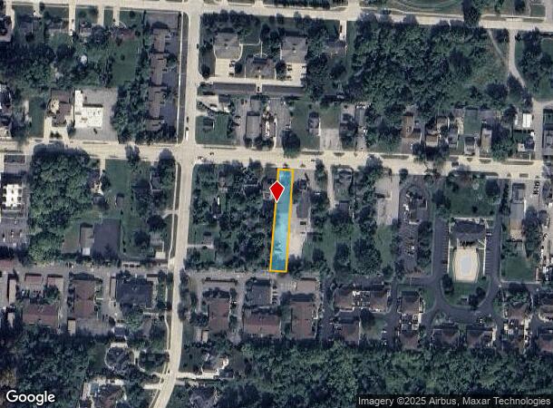  8205 Macomb St, Grosse Ile, MI Parcel Map