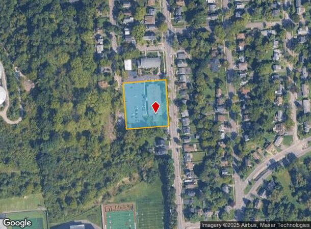 1342 Lancaster Ave, Syracuse, NY Parcel Map