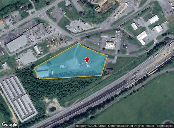 21318 Old Dominion Rd, Bristol, VA Parcel Map