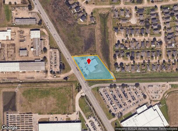 3631 S Main St, Pearland, TX Parcel Map