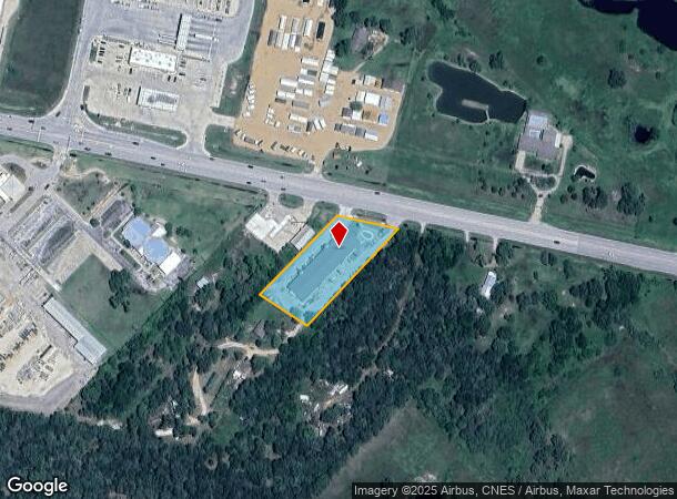  3556 E Austin St, Giddings, TX Parcel Map