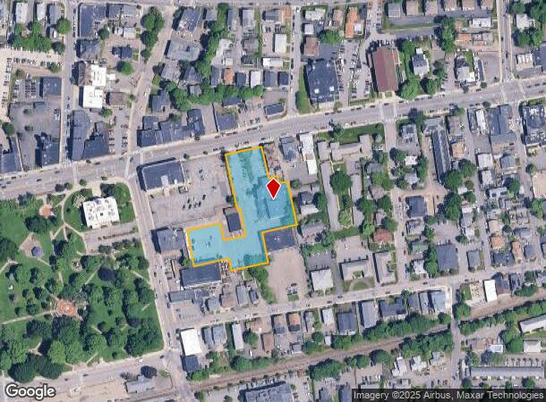  564 Main St, Waltham, MA Parcel Map