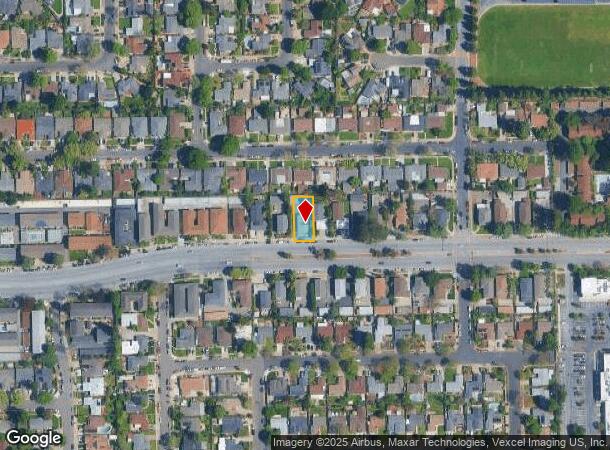 1159 W Hamilton Ave, Campbell, CA Parcel Map