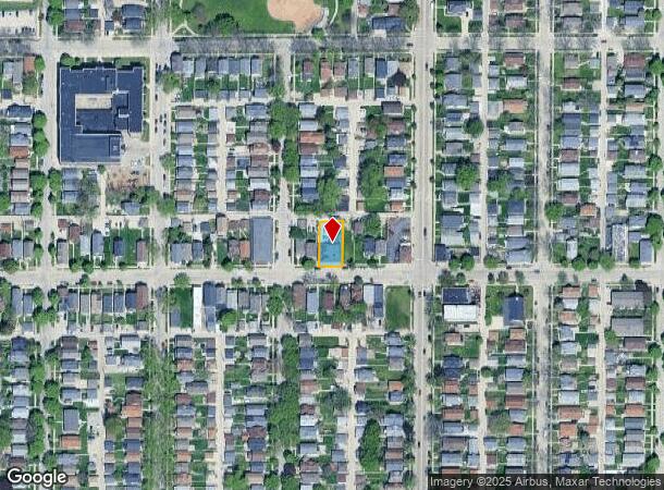  6024 W Mitchell St, Milwaukee, WI Parcel Map