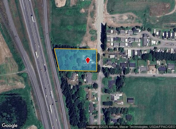  1119 S Yew St, Centralia, WA Parcel Map