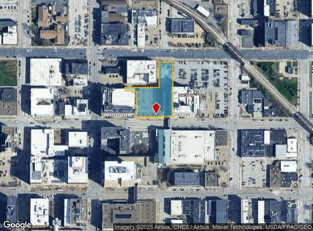 136 E 3Rd St, Davenport, IA Parcel Map