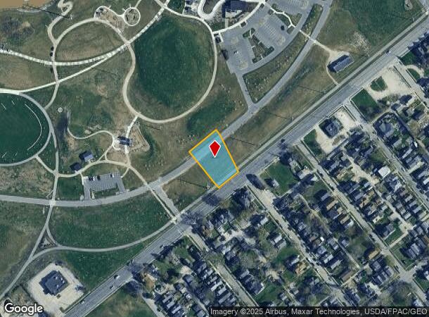  1021 Front St, Toledo, OH Parcel Map